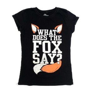 Black Fox Graphic Band Tee Shirt